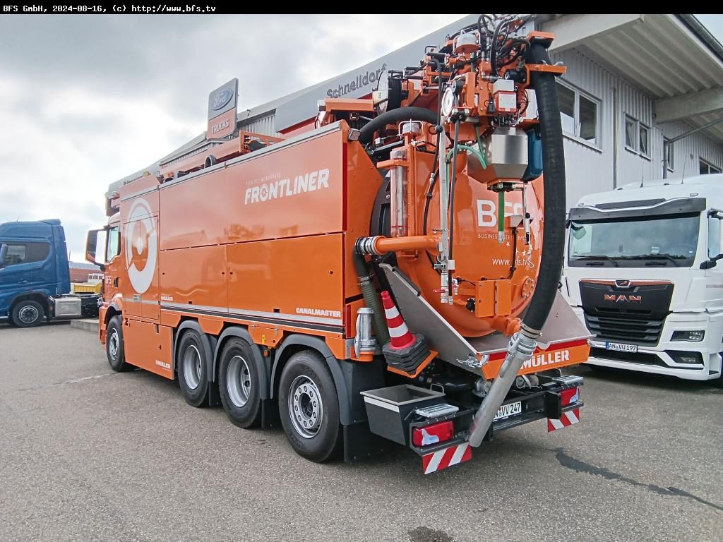 MAN TGS (TG3) 35.510 8x4-4 BL CH Canalmaster F 135 E - Sugbil: bild 3 MAN TGS (TG3) 35.510 8x4-4 BL CH Canalmaster F 135 E - Sugbil: bild 3