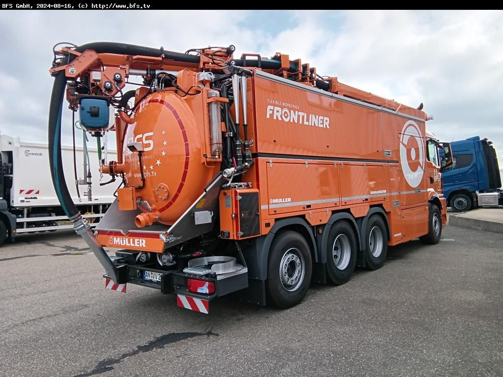 MAN TGS (TG3) 35.510 8x4-4 BL CH Canalmaster F 135 E - Sugbil: bild 2 MAN TGS (TG3) 35.510 8x4-4 BL CH Canalmaster F 135 E - Sugbil: bild 2