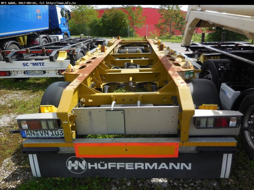 Hüffermann Vario-Carrier HMA 2424 ZB Absetzmuldenanhänger, - Släp: bild 1 Hüffermann Vario-Carrier HMA 2424 ZB Absetzmuldenanhänger, - Släp: bild 1