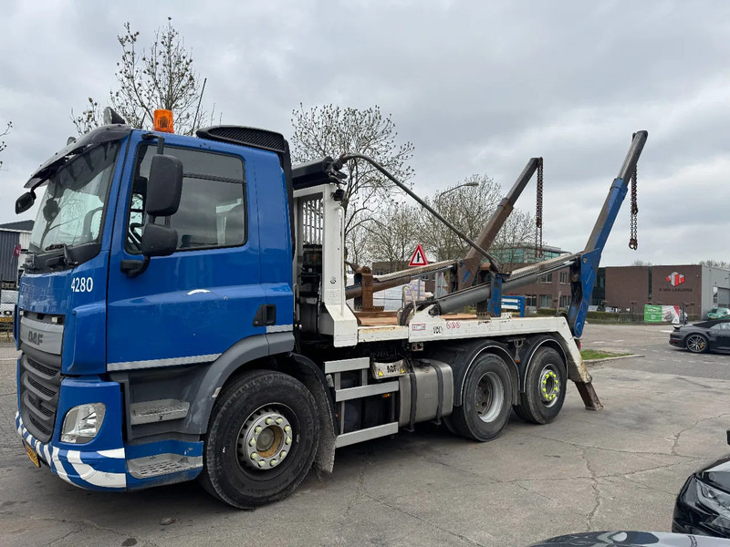DAF CF 400 6X2 - EURO 6 + VDL P-18 + REMOTE + LIFT AXLE - Liftdumper lastbil: bild 1 DAF CF 400 6X2 - EURO 6 + VDL P-18 + REMOTE + LIFT AXLE - Liftdumper lastbil: bild 1