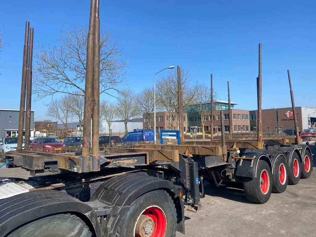 Doll 4 AXLE - BPW - WOOD / HOLZ / TIMBER TRANSPORTER - Timmertrailer: bild 1 Doll 4 AXLE - BPW - WOOD / HOLZ / TIMBER TRANSPORTER - Timmertrailer: bild 1