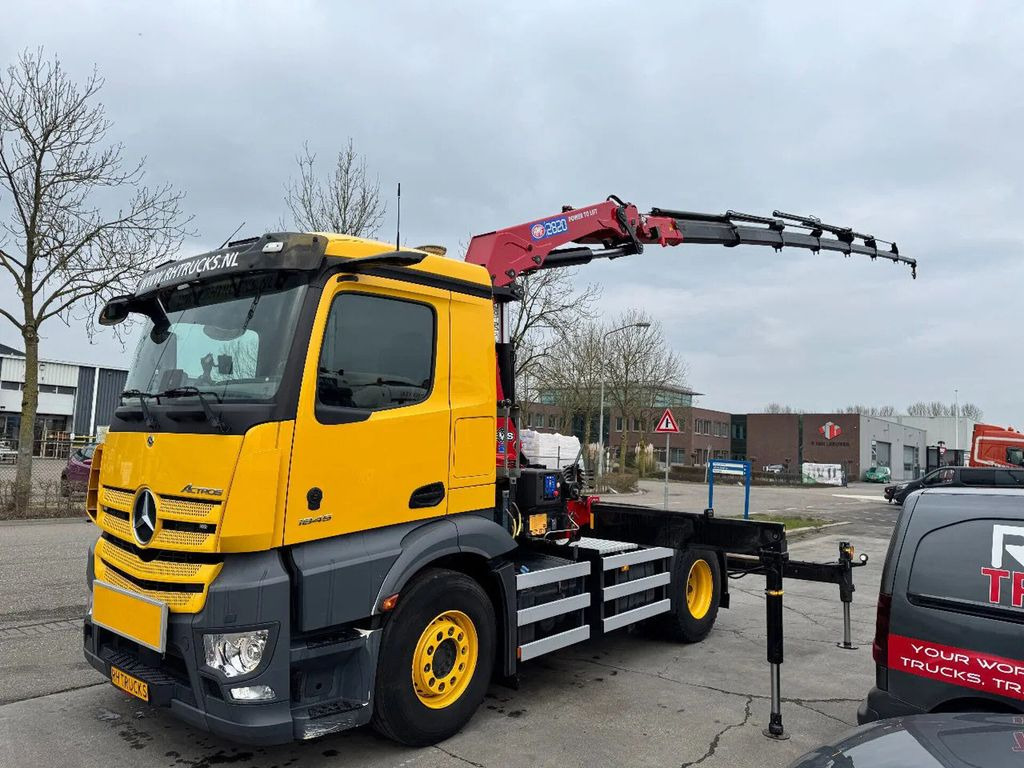 Mercedes-Benz Actros 1845 4X2 - EURO 6 + HMF 2820 + REMOTE + O - Dragbil: bild 2 Mercedes-Benz Actros 1845 4X2 - EURO 6 + HMF 2820 + REMOTE + O - Dragbil: bild 2
