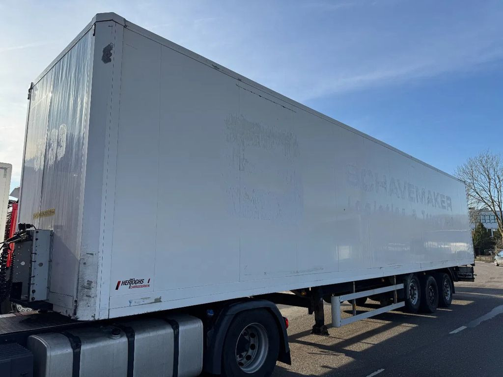 Hertoghs BOX TRAILER - 3 AXLE SAF 1 LIFT AXLE - Skåp semitrailer: bild 1 Hertoghs BOX TRAILER - 3 AXLE SAF 1 LIFT AXLE - Skåp semitrailer: bild 1