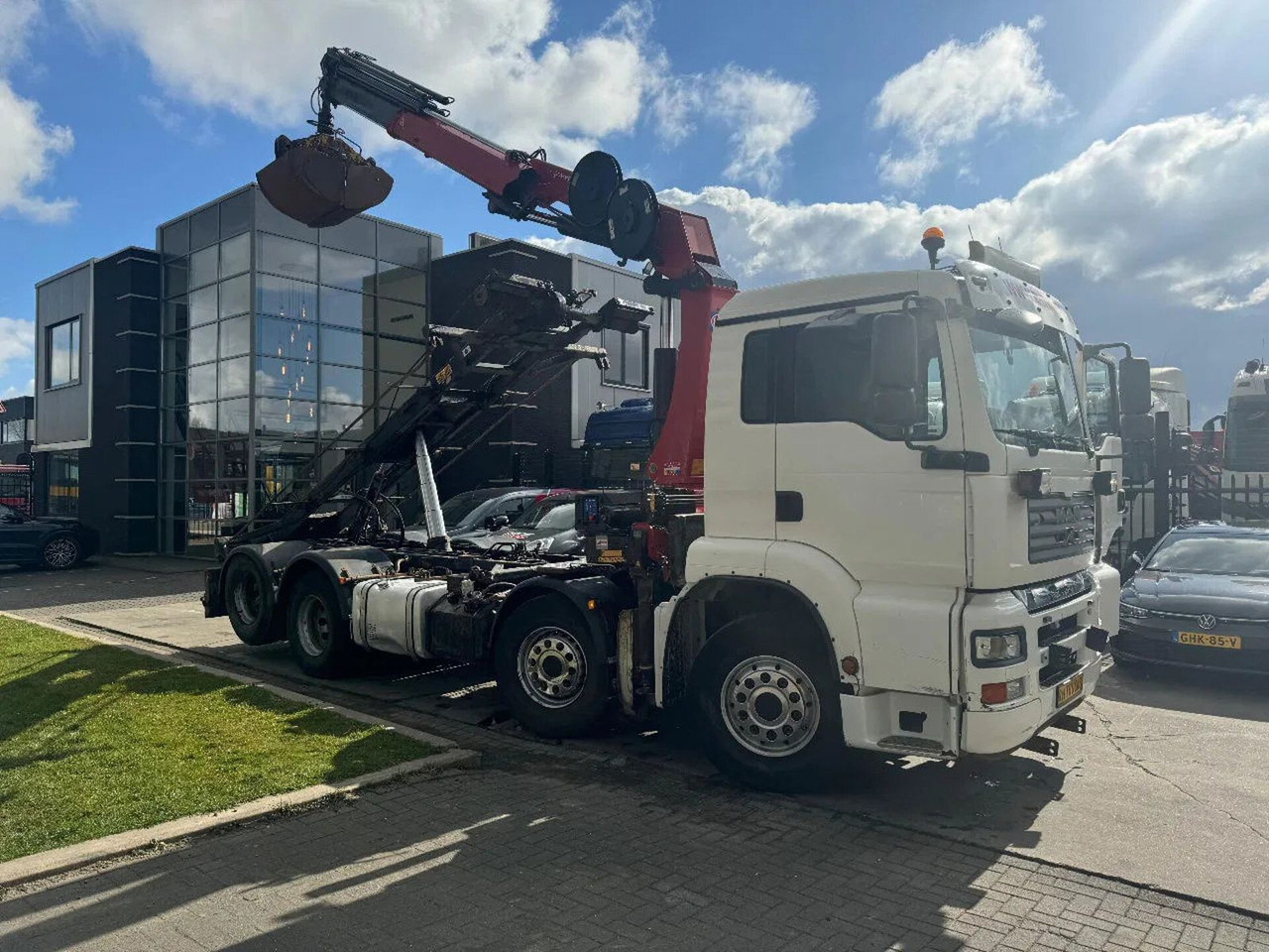 MAN TGA 35.440 8X2 - EURO 4 + HMF 2620K-RC 2018! + R - Kranbil: bild 4 MAN TGA 35.440 8X2 - EURO 4 + HMF 2620K-RC 2018! + R - Kranbil: bild 4