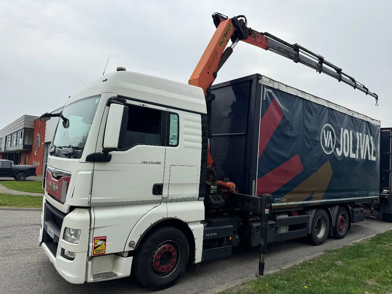 MAN TGX 26.480 6X2 - EURO 6 + PALFINGER PK20002 + RE - Kranbil: bild 1 MAN TGX 26.480 6X2 - EURO 6 + PALFINGER PK20002 + RE - Kranbil: bild 1