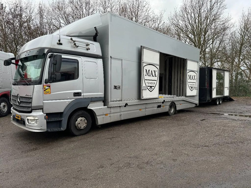 Mercedes-Benz Atego 1224 4X2 MOETEFINDT + MOETEFINDT HANGER + - Biltransportbil lastbil: bild 1 Mercedes-Benz Atego 1224 4X2 MOETEFINDT + MOETEFINDT HANGER + - Biltransportbil lastbil: bild 1