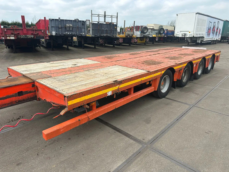 Låg lastare semitrailer Nooteboom MCO-58-04V 4 AXLE FORCED STEERING AN DOUBLE EXTENDABLE TILL 26,53 METER: bild 9