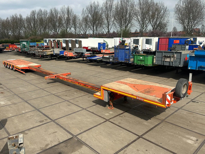 Nooteboom MCO-58-04V 4 AXLE FORCED STEERING AN DOUBLE EXTENDABLE TILL 26,53 METER - Låg lastare semitrailer: bild 1 Nooteboom MCO-58-04V 4 AXLE FORCED STEERING AN DOUBLE EXTENDABLE TILL 26,53 METER - Låg lastare semitrailer: bild 1