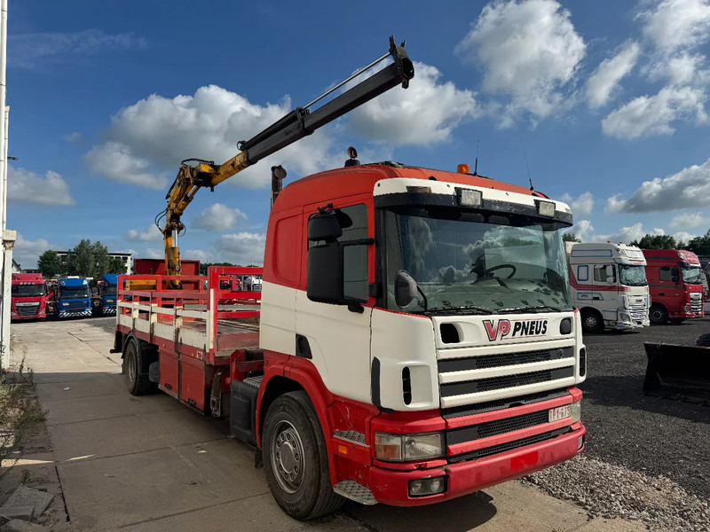 Scania P94-310 4X2 EURO 2 COPMA 1530 FULL STEEL - Flakbil: bild 2 Scania P94-310 4X2 EURO 2 COPMA 1530 FULL STEEL - Flakbil: bild 2