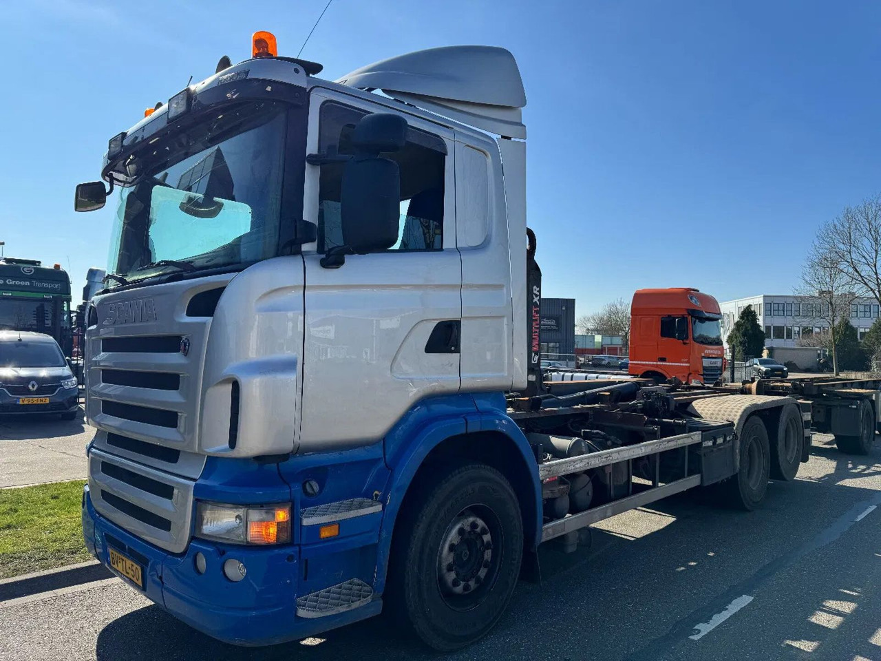 Scania R400 6X2 - EURO 5 + MULTILIFT HOOK + LIFTING AXL - Lastväxlare lastbil: bild 1 Scania R400 6X2 - EURO 5 + MULTILIFT HOOK + LIFTING AXL - Lastväxlare lastbil: bild 1