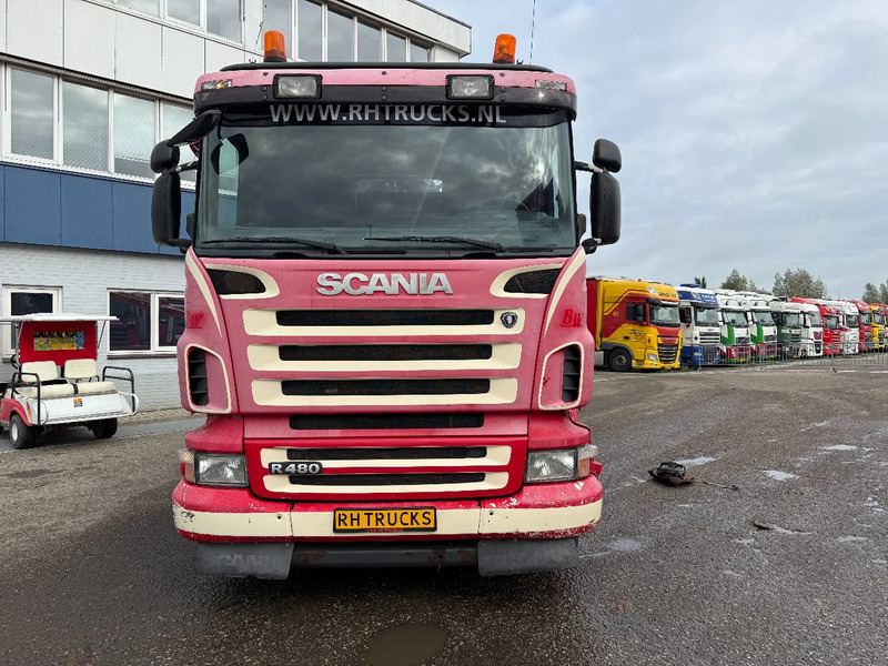 Scania R480 8X2 + HIAB 220-4 + REMOTE + HIAB MULTILIFT - Lastbil med kabelsystem, Kranbil: bild 5 Scania R480 8X2 + HIAB 220-4 + REMOTE + HIAB MULTILIFT - Lastbil med kabelsystem, Kranbil: bild 5