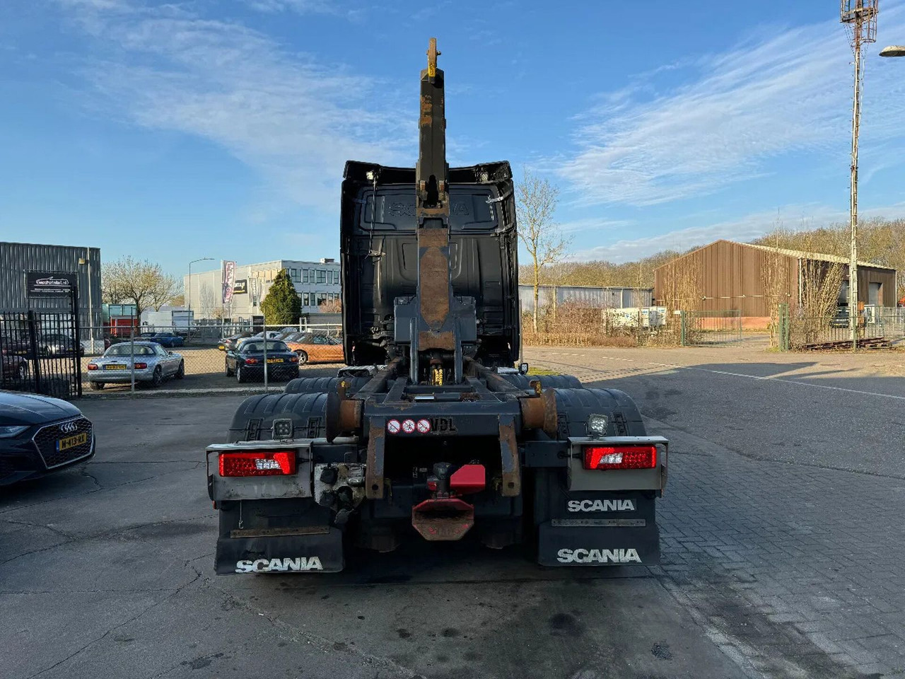 Lastväxlare lastbil Scania R580 V8 NGS 6X2 EURO 6 VDL 20T HOOK: bild 14