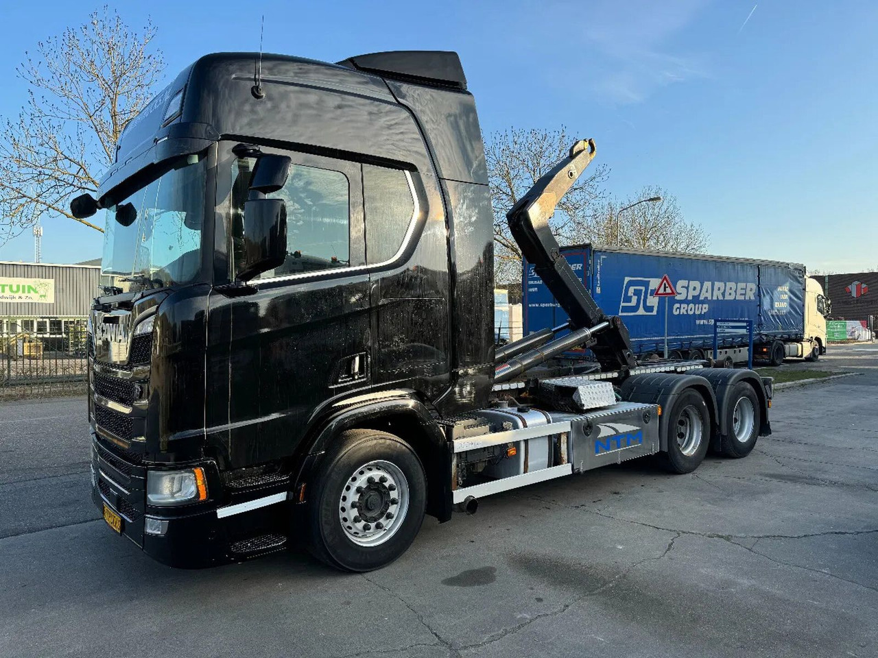 Lastväxlare lastbil Scania R580 V8 NGS 6X2 EURO 6 VDL 20T HOOK: bild 9