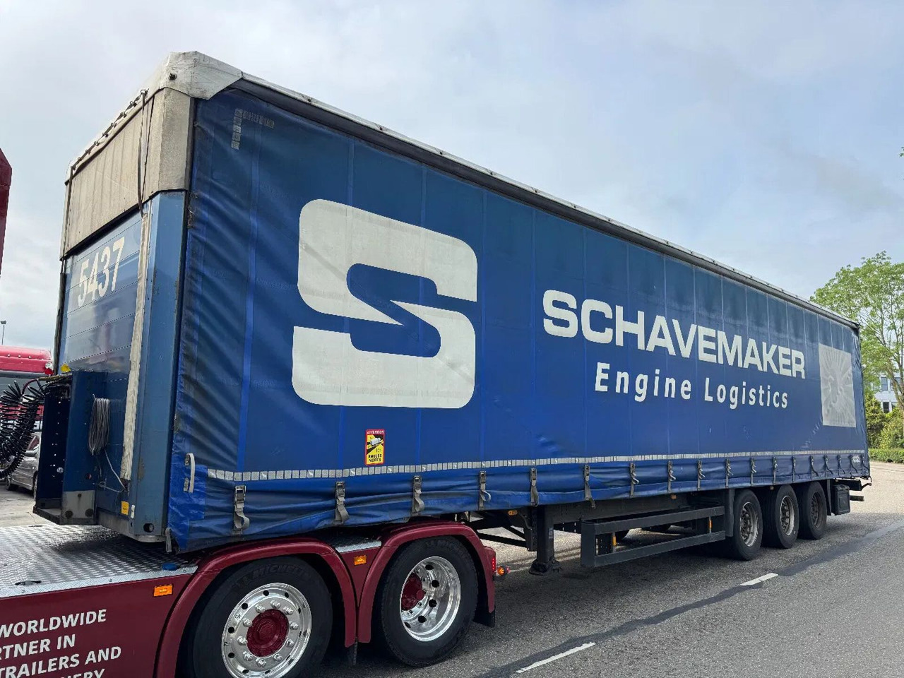 Schmitz Cargobull SCS 24/L - 3 AXLE SAF MEGA - Kapelltrailer: bild 1 Schmitz Cargobull SCS 24/L - 3 AXLE SAF MEGA - Kapelltrailer: bild 1