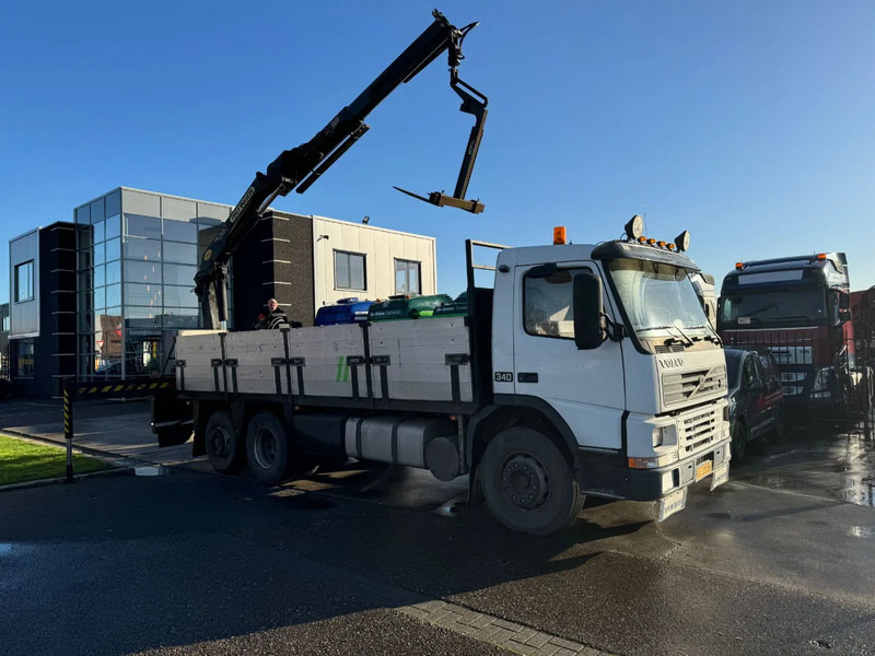 Volvo FM 12.340 6X2 - EURO 3 + PALFINGER PK15002 + LIFT/STEERING AXLE - Flakbil, Kranbil: bild 3 Volvo FM 12.340 6X2 - EURO 3 + PALFINGER PK15002 + LIFT/STEERING AXLE - Flakbil, Kranbil: bild 3