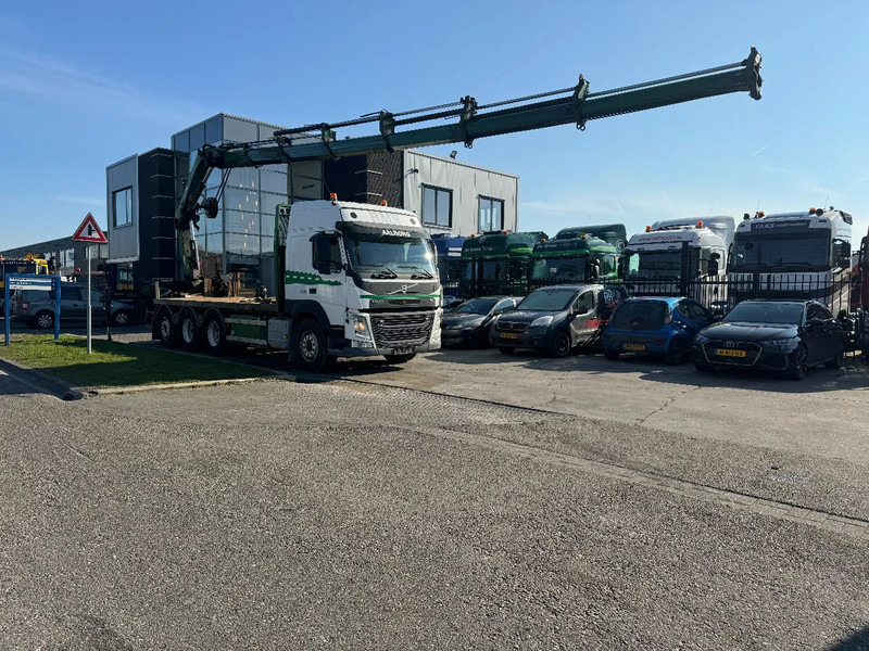 Volvo FM 500 8X4 HIAB 288 + REMOTE CONTROL 5TH + 6TH FUNCTION - Flakbil, Kranbil: bild 1 Volvo FM 500 8X4 HIAB 288 + REMOTE CONTROL 5TH + 6TH FUNCTION - Flakbil, Kranbil: bild 1