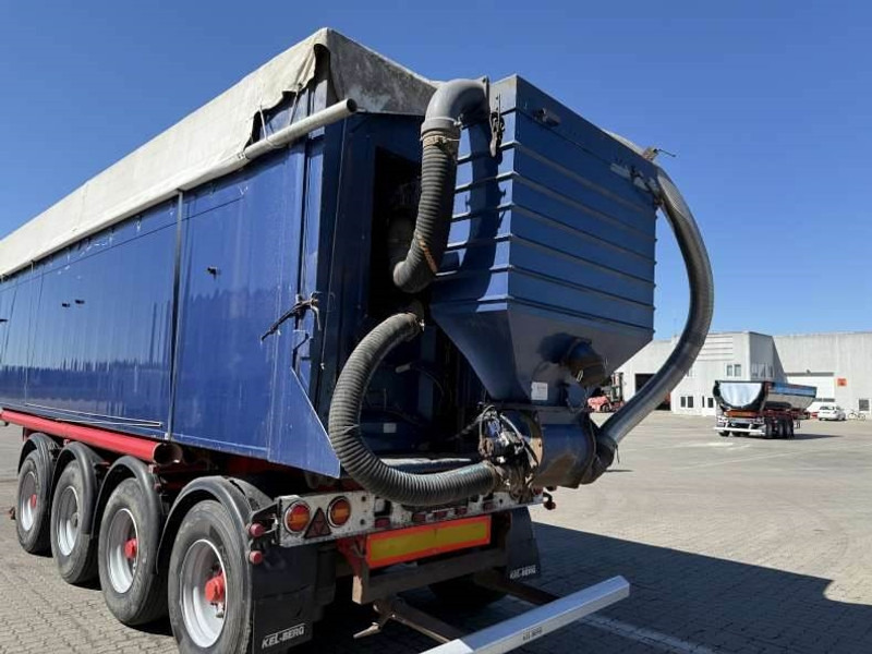 Tippbil semitrailer KEL-BERG Tipper w/blow & suction / Kipper mit Saug- & Blas: bild 17