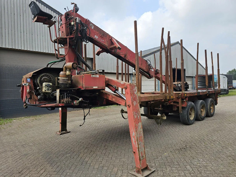 Doll 20T Crane - 6 meter extendable - Timmertrailer: bild 1 Doll 20T Crane - 6 meter extendable - Timmertrailer: bild 1