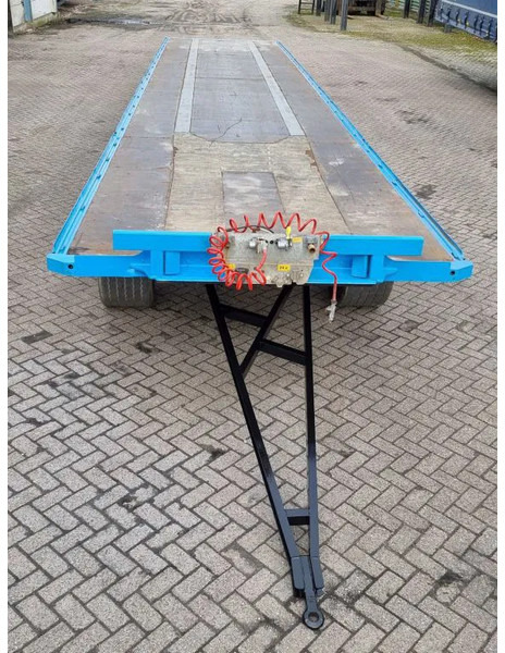 Van Hool 13.60 M LONG - 1 M HIGH - SUPER SINGLE TIRES - DRUM BRAKES - Flaksläp: bild 2 Van Hool 13.60 M LONG - 1 M HIGH - SUPER SINGLE TIRES - DRUM BRAKES - Flaksläp: bild 2