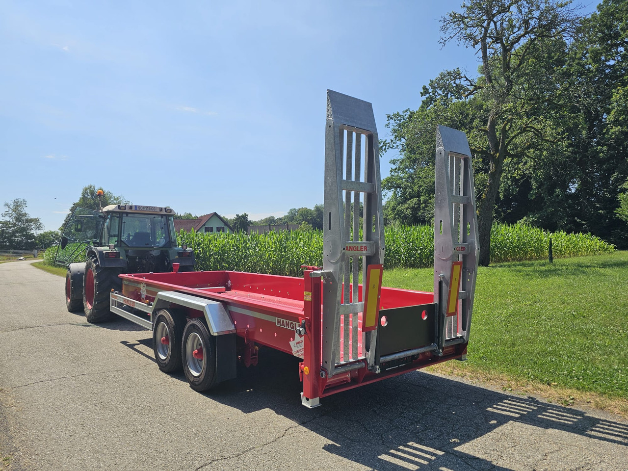 Fliegl TTS-H 100 / Hangler TPS 2 - Låg lastare trailer: bild 5 Fliegl TTS-H 100 / Hangler TPS 2 - Låg lastare trailer: bild 5
