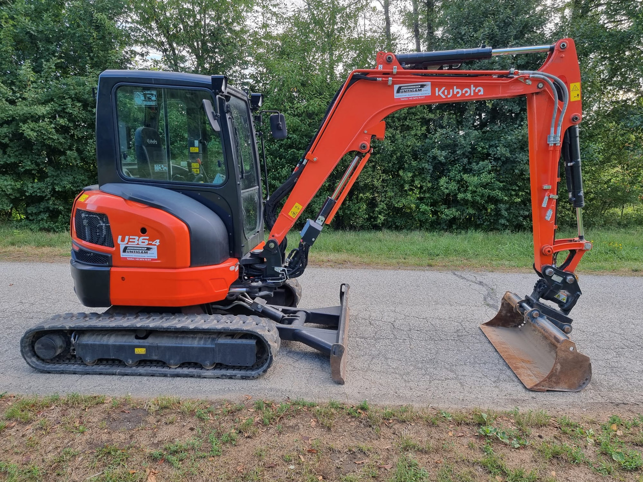 KUBOTA U 36-4 - Minigrävmaskin: bild 2 KUBOTA U 36-4 - Minigrävmaskin: bild 2