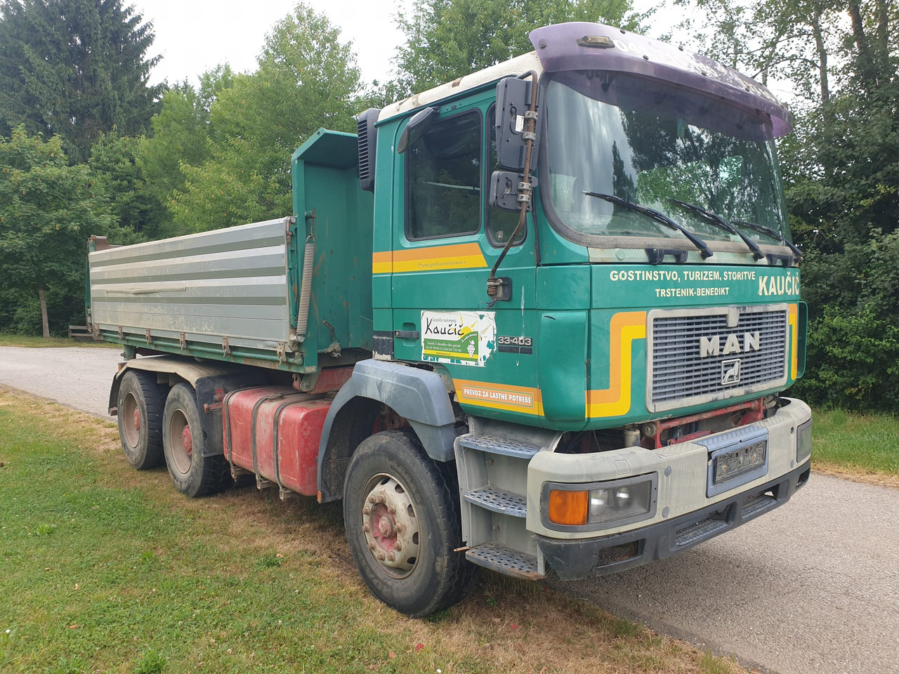 MAN 33.403 DFK - Tippbil lastbil: bild 5 MAN 33.403 DFK - Tippbil lastbil: bild 5