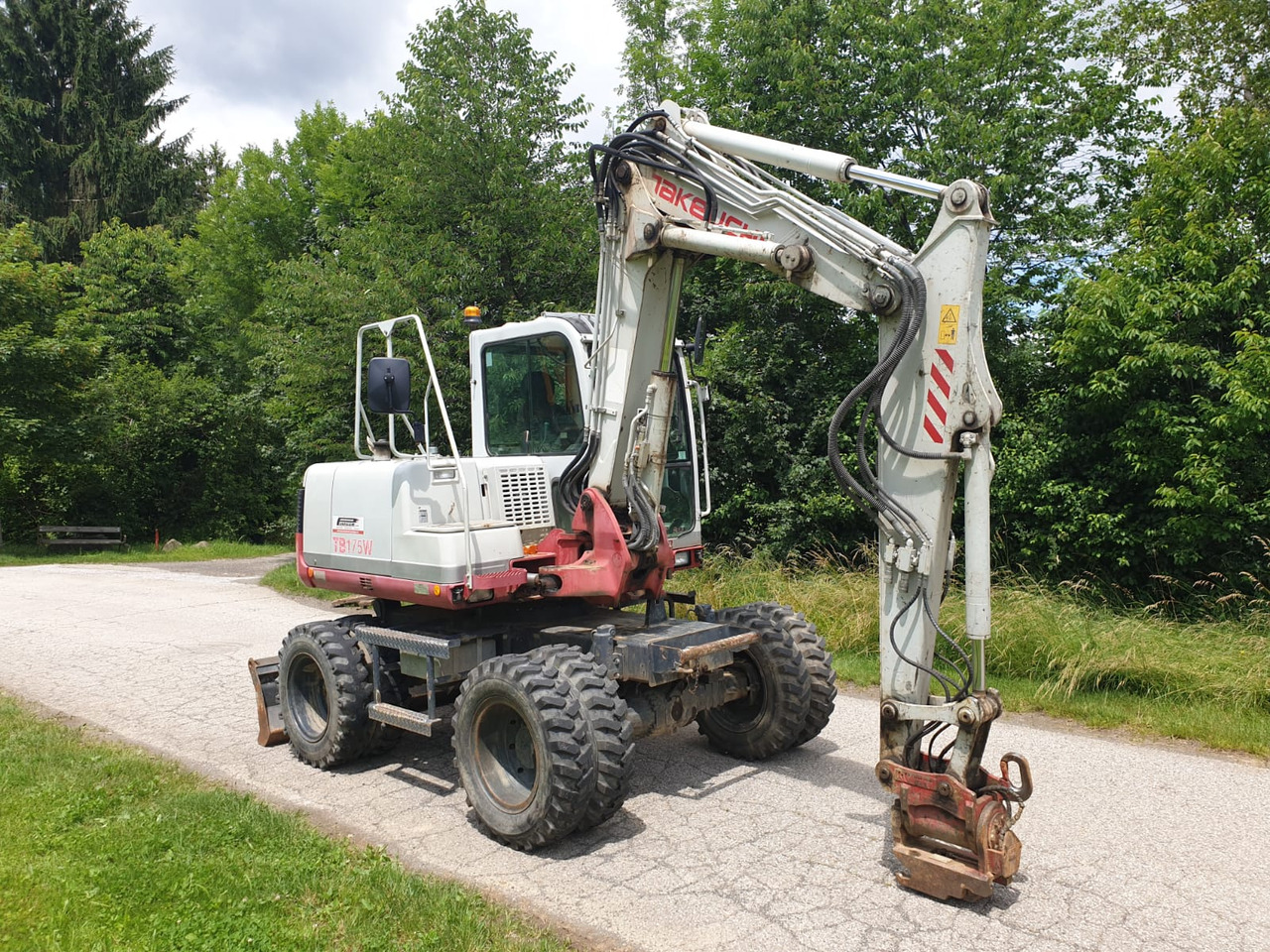 TAKEUCHI TB 175W - Grävmaskin på däck: bild 4 TAKEUCHI TB 175W - Grävmaskin på däck: bild 4