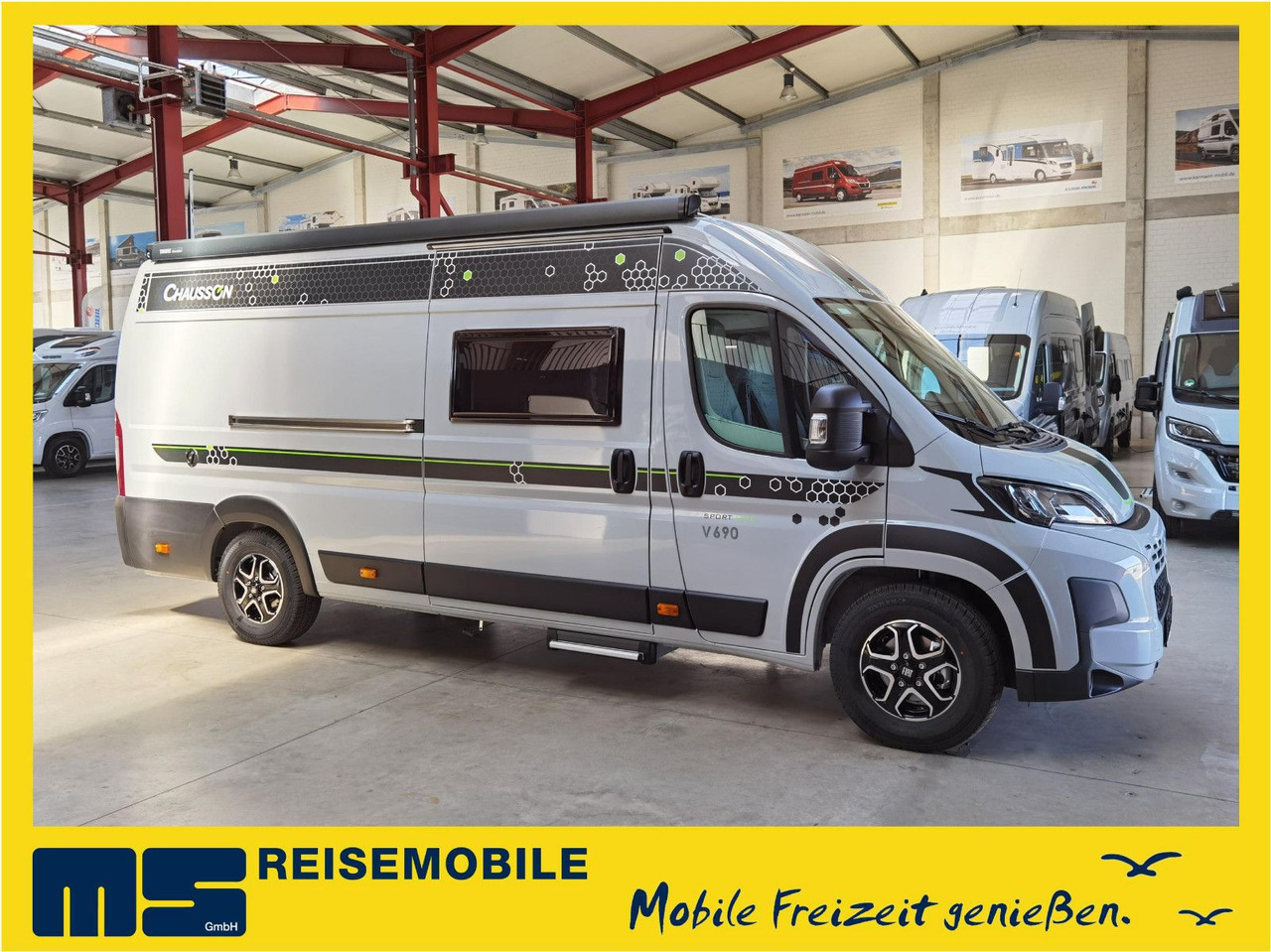 Chausson V690 SPORT LINE /-2025-/ 140PS- 8G / XXL-HUBBETT - Campingbil: bild 1 Chausson V690 SPORT LINE /-2025-/ 140PS- 8G / XXL-HUBBETT - Campingbil: bild 1