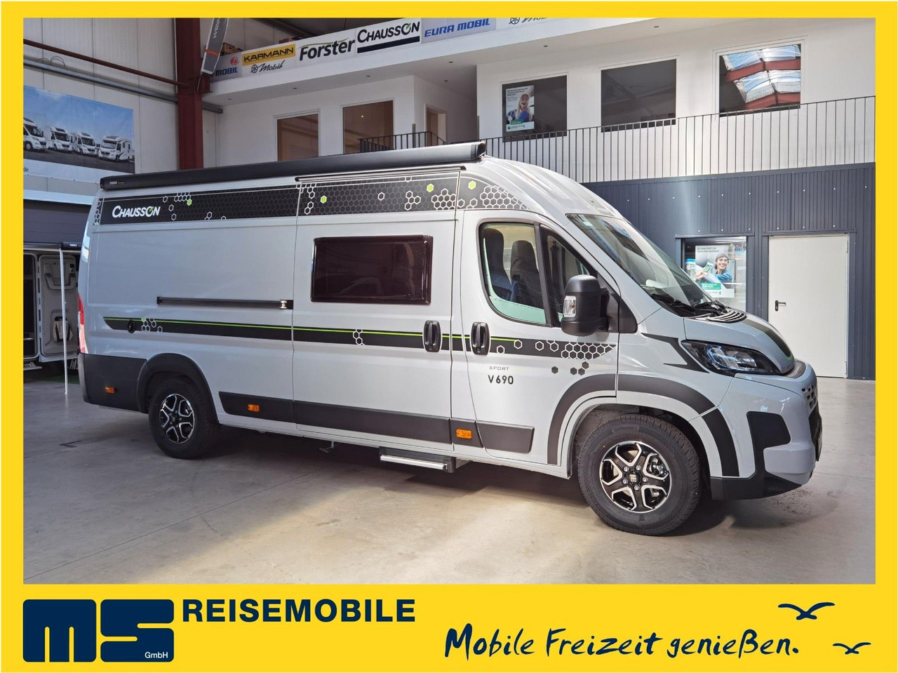 Chausson V690 SPORT LINE /-2025-/ 140PS- 8G / XXL-HUBBETT - Campingbil: bild 1 Chausson V690 SPORT LINE /-2025-/ 140PS- 8G / XXL-HUBBETT - Campingbil: bild 1