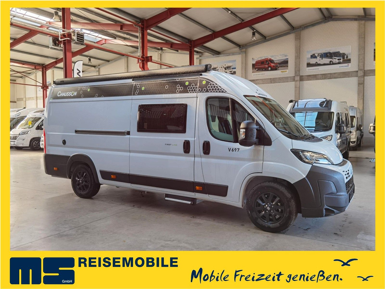 Chausson V697 FIRST LINE / -2025- / 140PS / EINZELBETTEN - Campingbil: bild 1 Chausson V697 FIRST LINE / -2025- / 140PS / EINZELBETTEN - Campingbil: bild 1