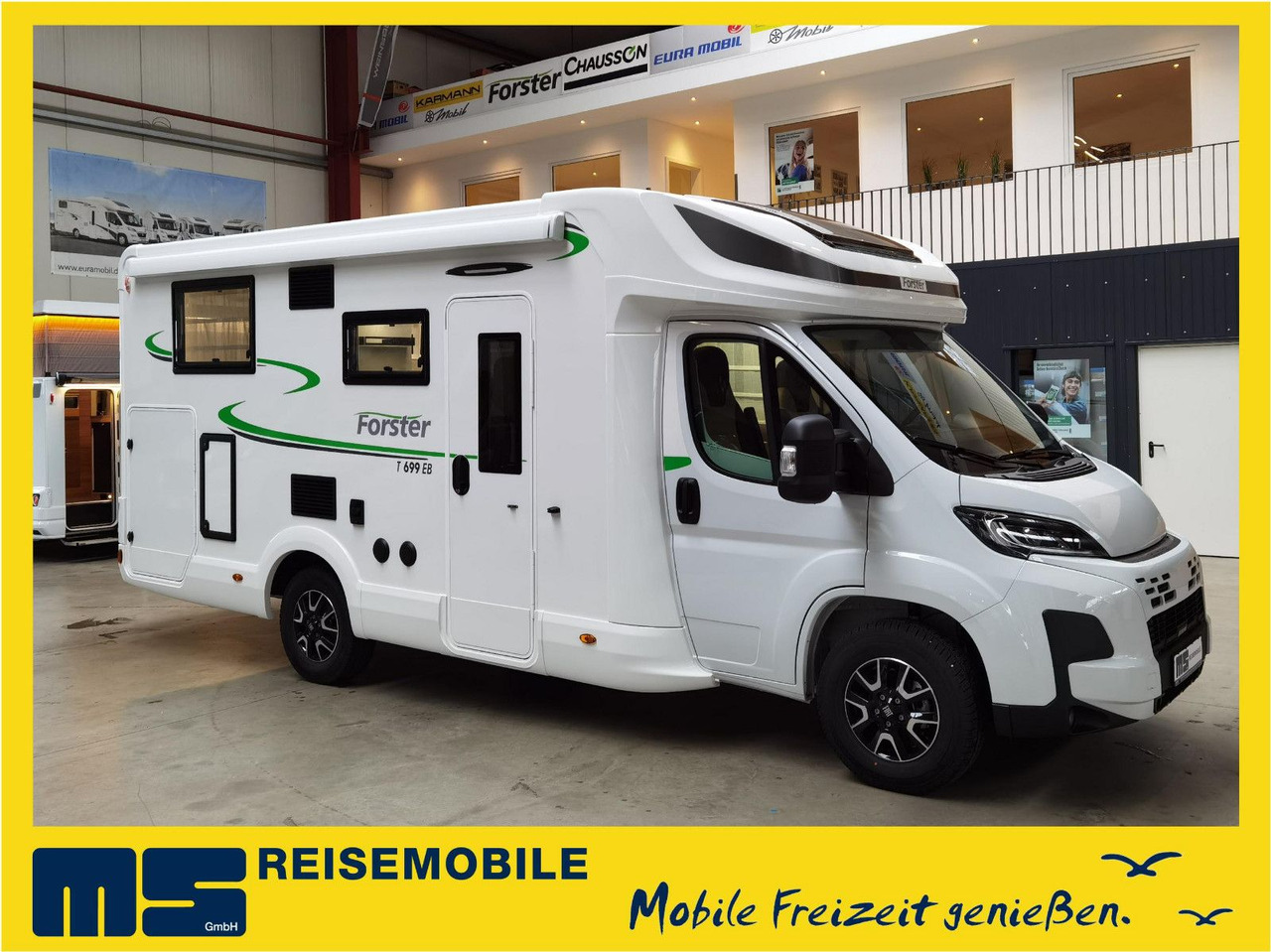 Forster T 699 EB /MODELL 2025/EINZELBETT/AUTOMATIK - Halvintegrerad husbil: bild 1 Forster T 699 EB /MODELL 2025/EINZELBETT/AUTOMATIK - Halvintegrerad husbil: bild 1