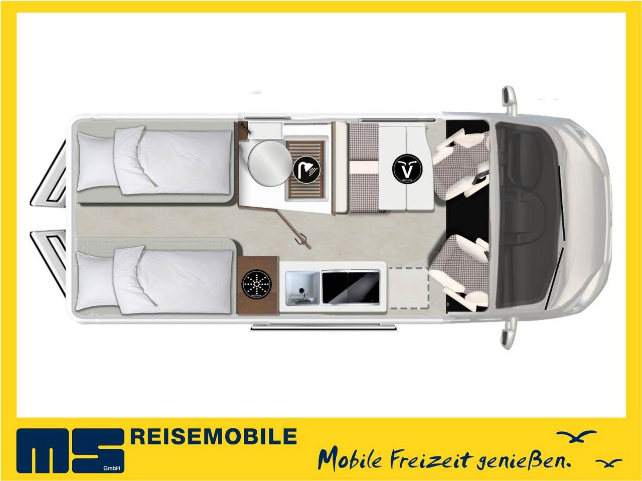 Karmann DAVIS 620 LIFESTYLE/-MODELL 2026- / EINZELBETTEN - Campingbil: bild 1 Karmann DAVIS 620 LIFESTYLE/-MODELL 2026- / EINZELBETTEN - Campingbil: bild 1