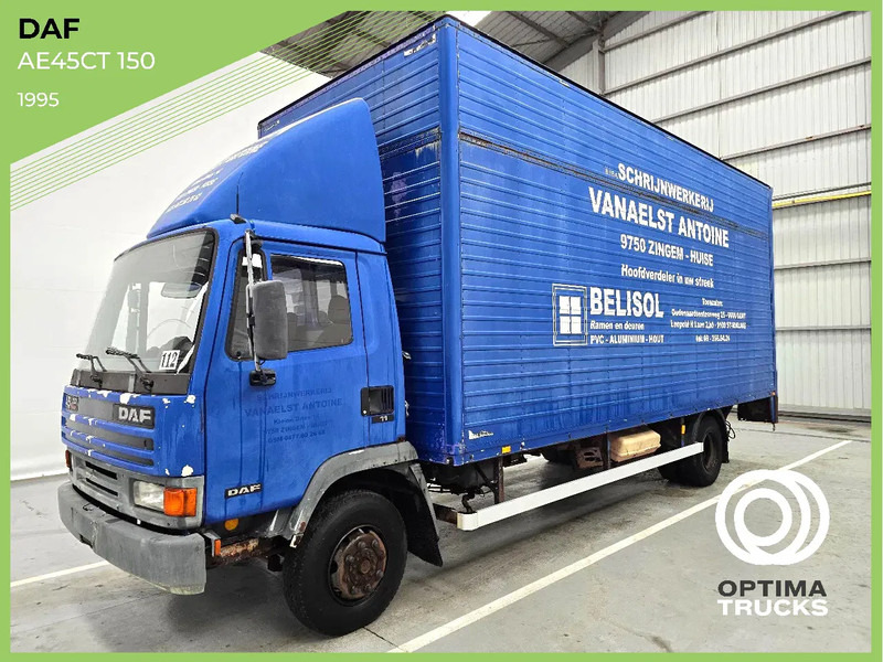 DAF AE45CT 150/ LAMMES - BLATT - SPRING / DHOLLANDIA - Lastbil med skåp: bild 1 DAF AE45CT 150/ LAMMES - BLATT - SPRING / DHOLLANDIA - Lastbil med skåp: bild 1