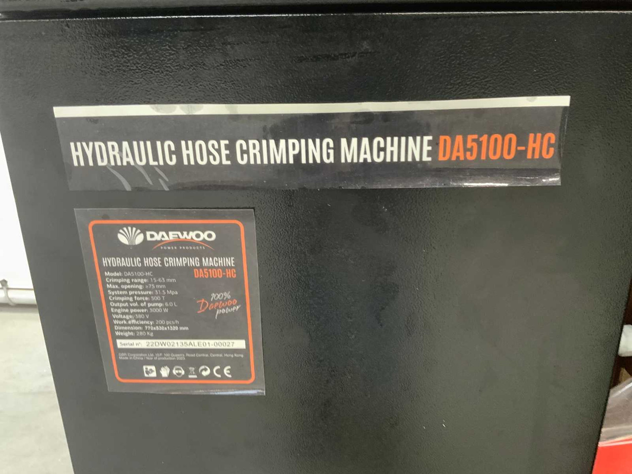 Daewoo DA5100-HC - Bevattningssystem: bild 5 Daewoo DA5100-HC - Bevattningssystem: bild 5