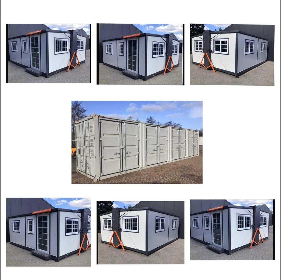 Easy-Going 0207 Tiny House (5x) + 40 ft zeecontainer (1x) - Container hus: bild 1 Easy-Going 0207 Tiny House (5x) + 40 ft zeecontainer (1x) - Container hus: bild 1