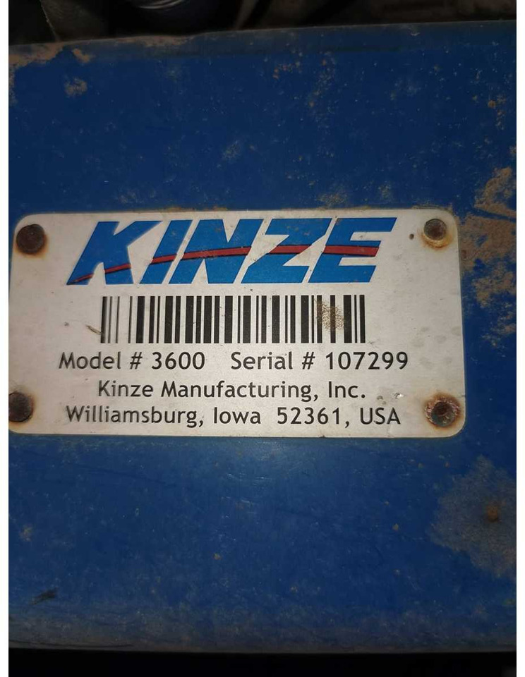 KINZE - Maskin för sådd: bild 3 KINZE - Maskin för sådd: bild 3