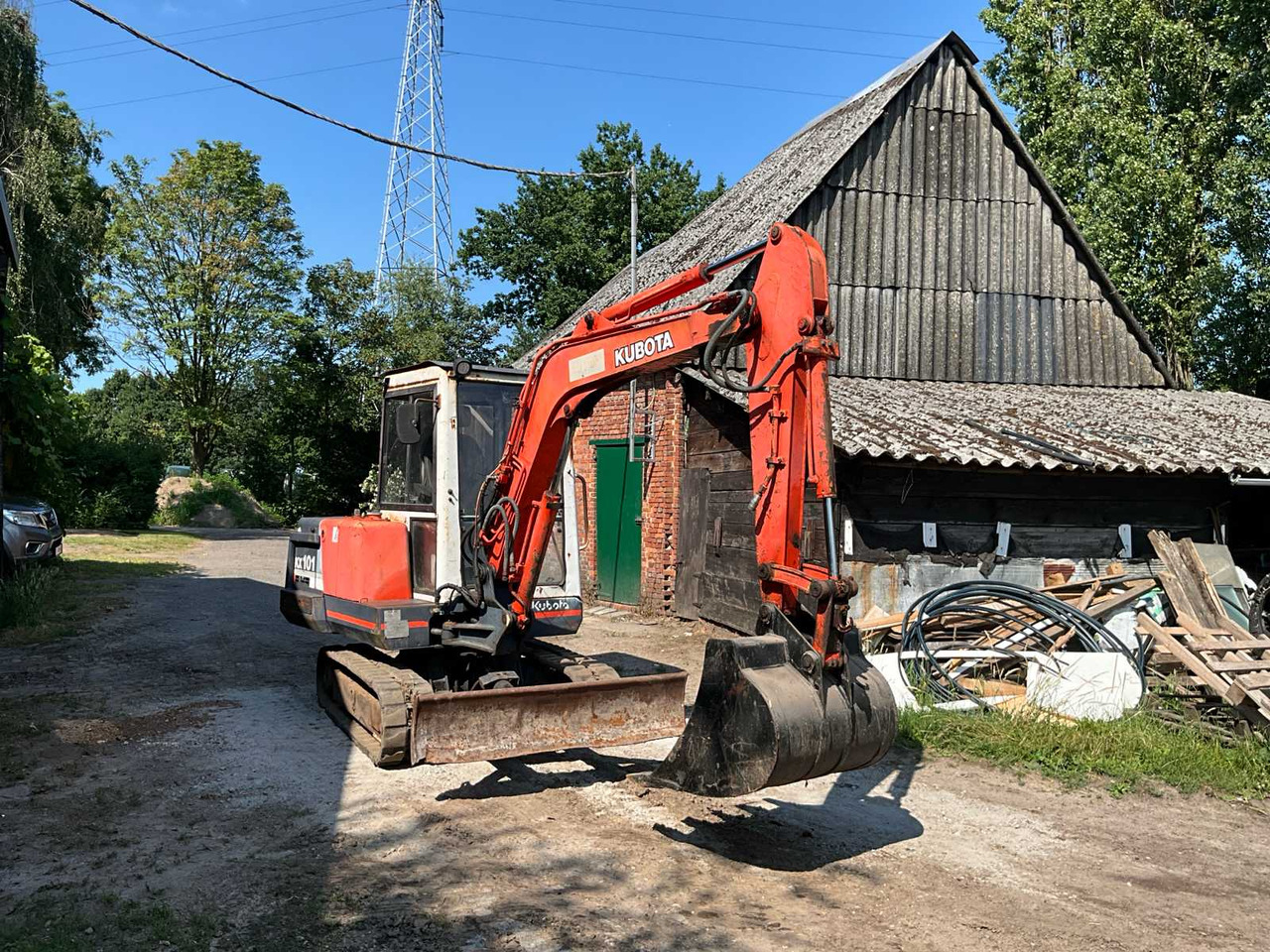 Kubota KX-101 - Minigrävmaskin: bild 4 Kubota KX-101 - Minigrävmaskin: bild 4