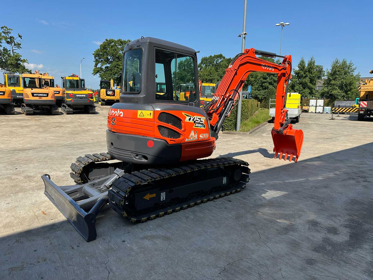 Kubota KX155-3 - Bandgrävare: bild 4 Kubota KX155-3 - Bandgrävare: bild 4