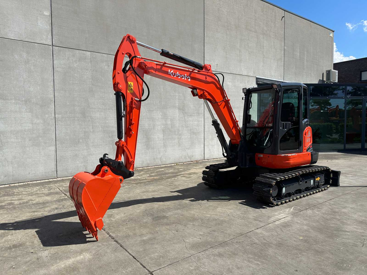 Kubota KX165-5 - Bandgrävare: bild 1 Kubota KX165-5 - Bandgrävare: bild 1