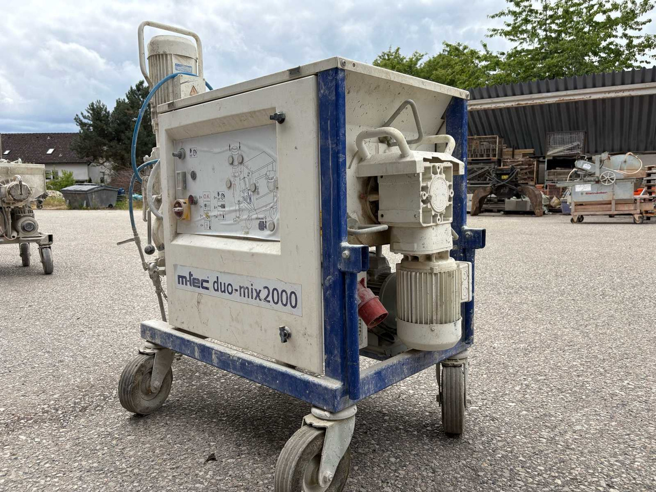 M-Tec Duo-Mix 2000 - Betongutrustning: bild 1 M-Tec Duo-Mix 2000 - Betongutrustning: bild 1