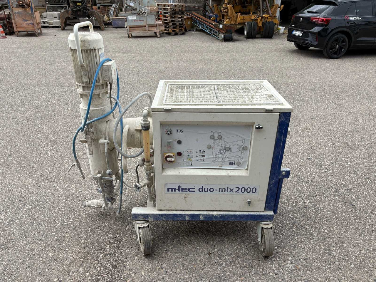 M-Tec Duo-Mix 2000 - Betongutrustning: bild 2 M-Tec Duo-Mix 2000 - Betongutrustning: bild 2