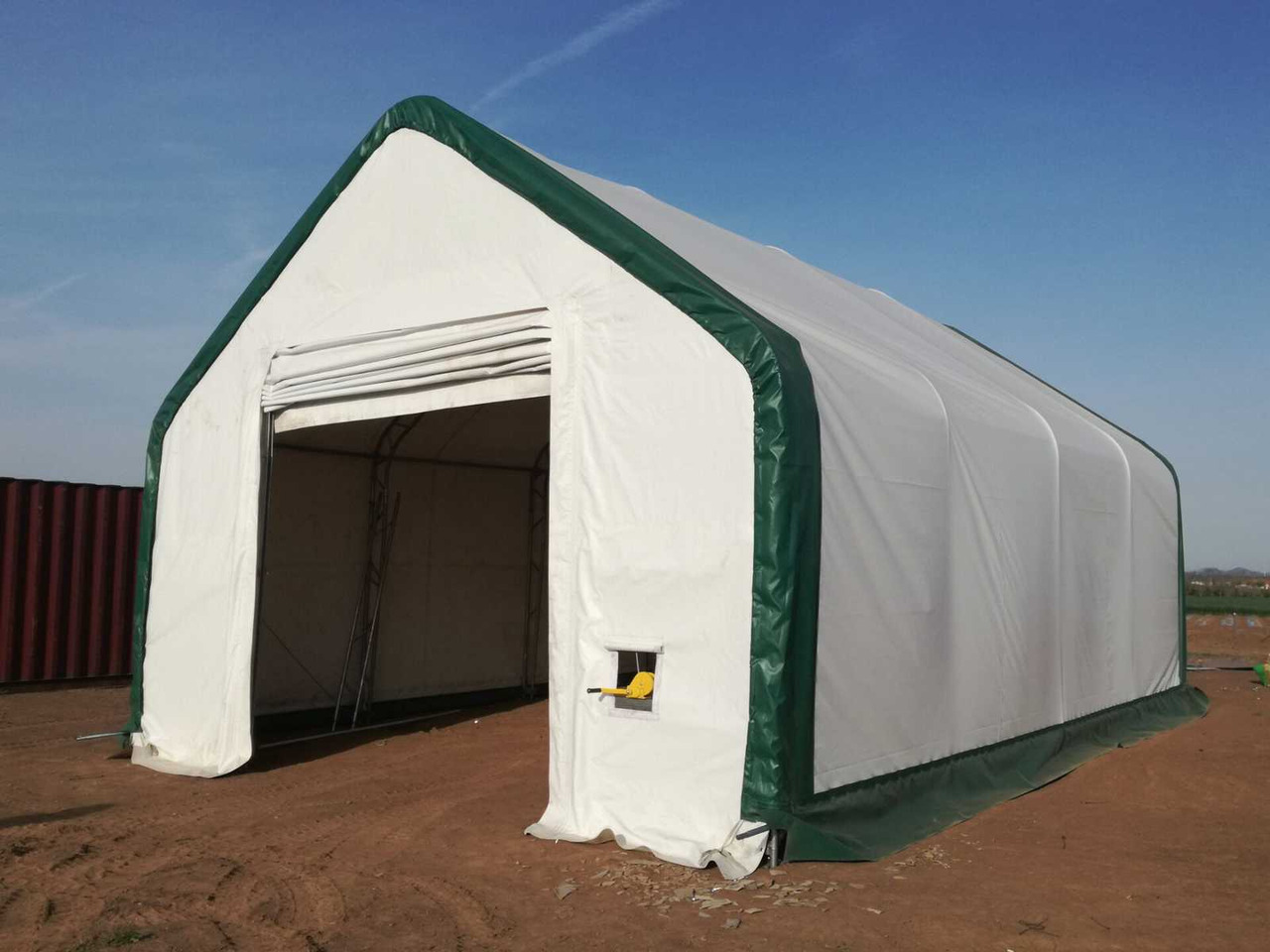 Rhino-Cross-Shelter 4012021DP - 36,6x12,2x6,4 m - Lagringstank: bild 5 Rhino-Cross-Shelter 4012021DP - 36,6x12,2x6,4 m - Lagringstank: bild 5