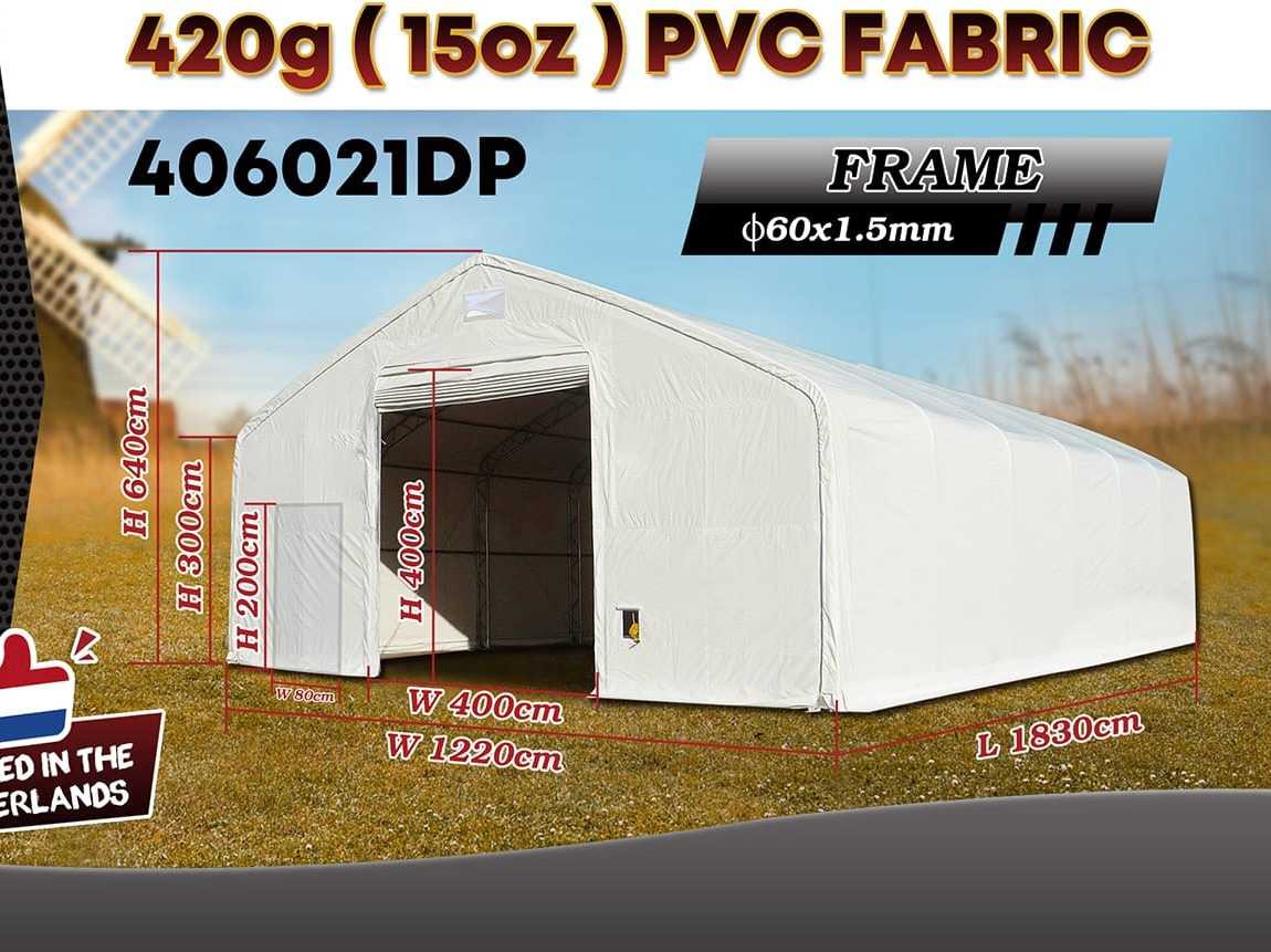 Rhino-Cross-Shelter 406021DP 18,3x12,2x6,4 m - Lagringstank: bild 2 Rhino-Cross-Shelter 406021DP 18,3x12,2x6,4 m - Lagringstank: bild 2