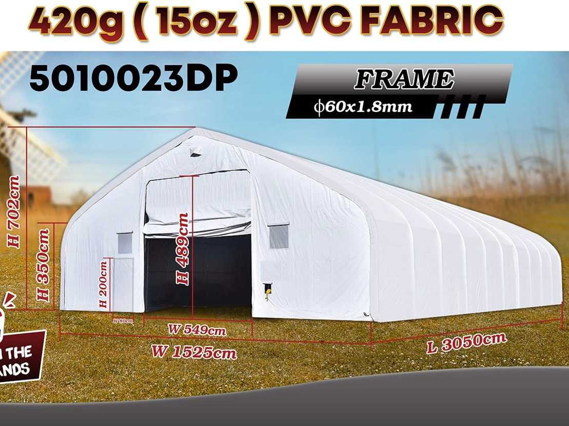 Rhino-Cross-Shelter 5010023DP - 30,5x15,25x7,015 m - Lagringstank: bild 2 Rhino-Cross-Shelter 5010023DP - 30,5x15,25x7,015 m - Lagringstank: bild 2