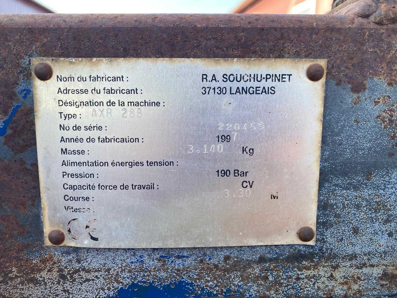 Tallriksredskap Souchut-Pinet AXR 28: bild 17