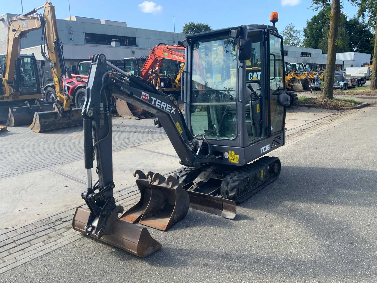 Terex TC16 - Bandgrävare: bild 1 Terex TC16 - Bandgrävare: bild 1