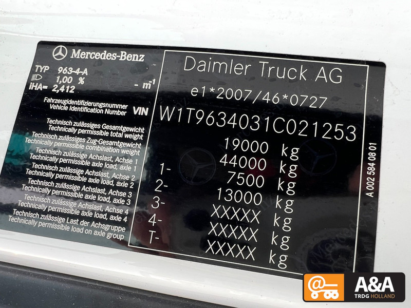 Mercedes-Benz ACTROS 1845 LS - MP5 MIRRORCAM FRIGO - NEW CONDITION - 2020 - Dragbil: bild 3 Mercedes-Benz ACTROS 1845 LS - MP5 MIRRORCAM FRIGO - NEW CONDITION - 2020 - Dragbil: bild 3