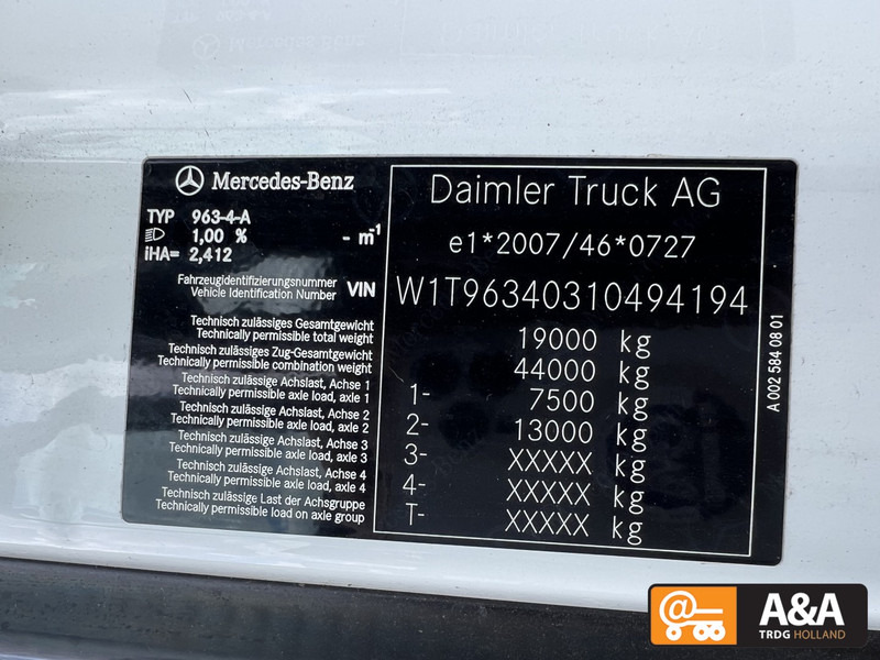 Mercedes-Benz ACTROS 1845 LS MP5 MIRRORCAM FRIGO - NEW CONDITION - 2021 - Dragbil: bild 2 Mercedes-Benz ACTROS 1845 LS MP5 MIRRORCAM FRIGO - NEW CONDITION - 2021 - Dragbil: bild 2
