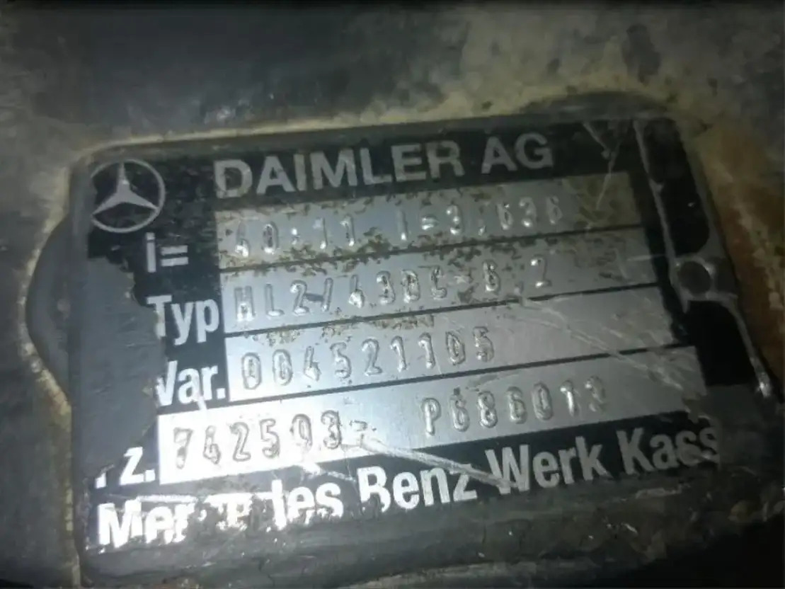 Mercedes-Benz Achteras Atego - Bakaxel för Lastbil: bild 3 Mercedes-Benz Achteras Atego - Bakaxel för Lastbil: bild 3