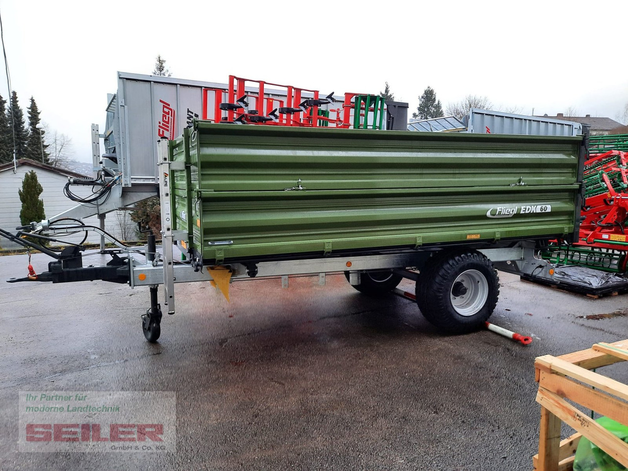 Fliegl EDK 60 FOX - Tippvagn för lantbruk: bild 5 Fliegl EDK 60 FOX - Tippvagn för lantbruk: bild 5